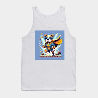 Super Hero Dog Tank Top